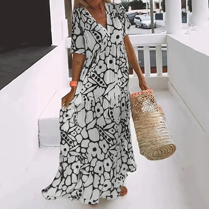 La Scintilla | Robe Maxi Élégance Naturelle