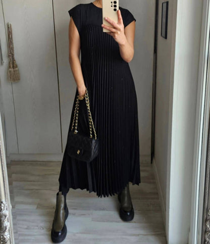 La Scintilla | Robe Plissée Sans Manches