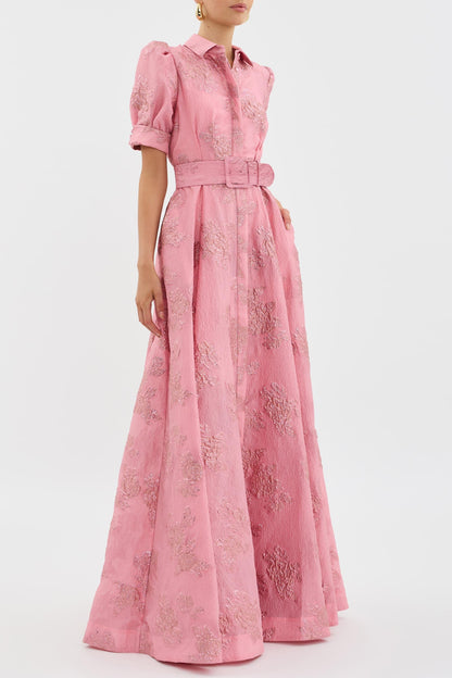 Aria™ | Robe à Manches Courtes Bouffantes