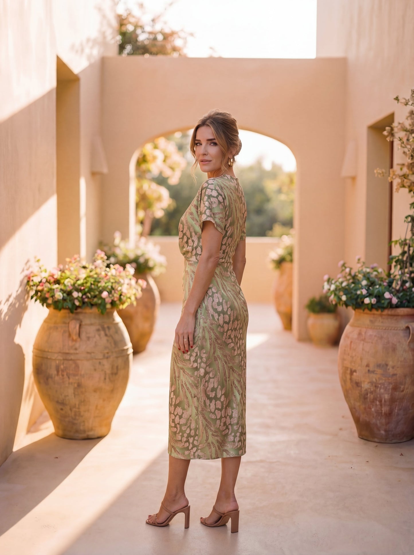Giulia™ | Robe élégante en tissu léger et fluide