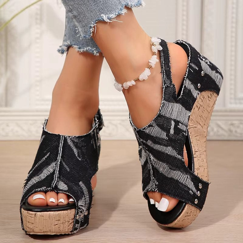 Deni - Sandales à talons