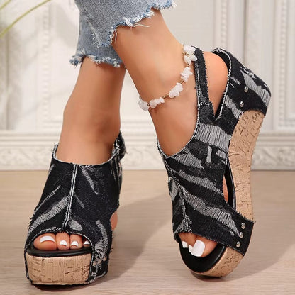 Deni - Sandales à talons