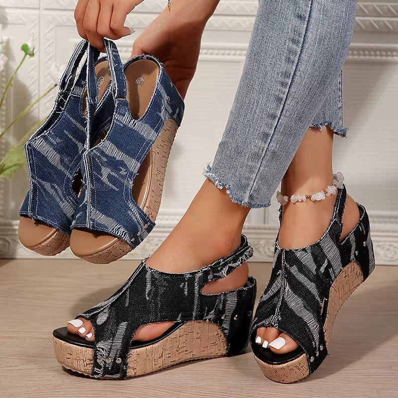 Deni - Sandales à talons