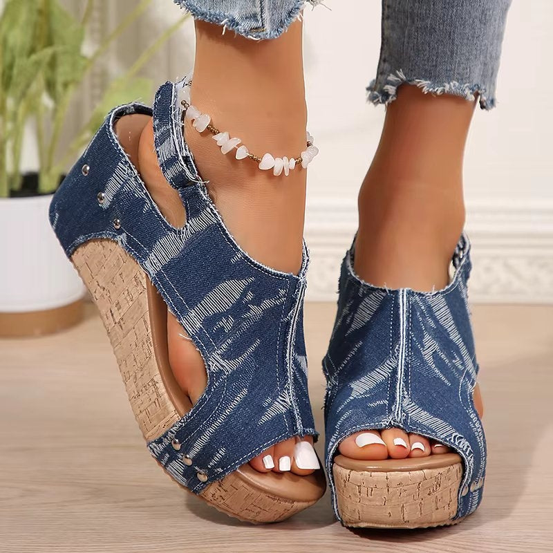 Deni - Sandales à talons