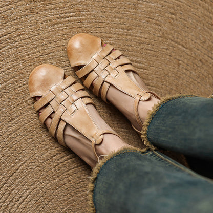 Solene - Ballerines Orthopédiques en Cuir