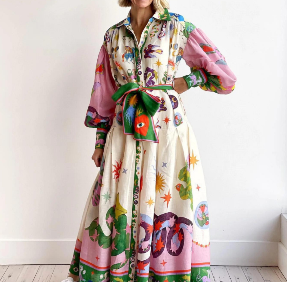 Olamit™ | Robe Maxi Italienne
