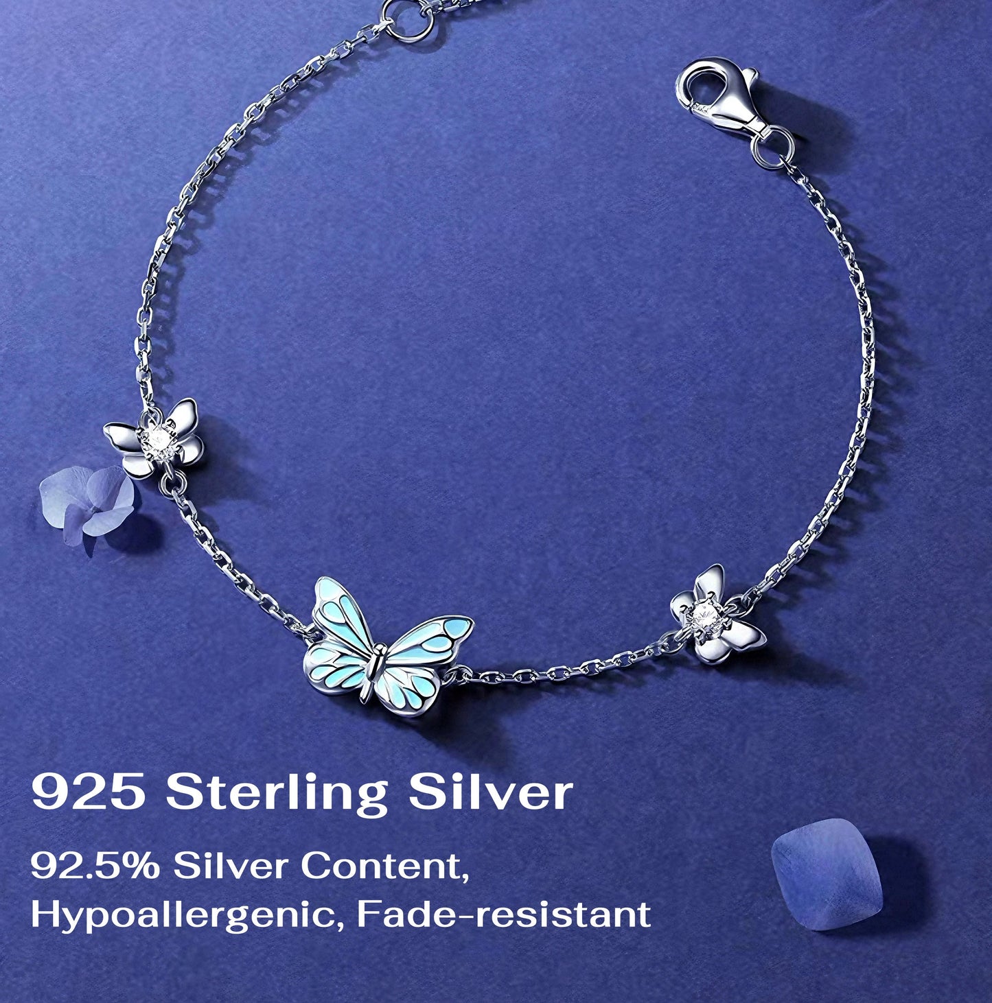 Luminous Butterfly Bracelet — Shine Day & Night