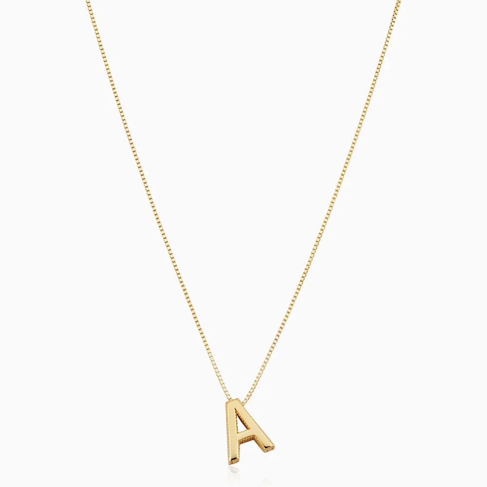 Collier Initial Lettre d'Amour