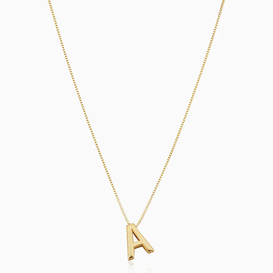 Collier Initial Lettre d'Amour