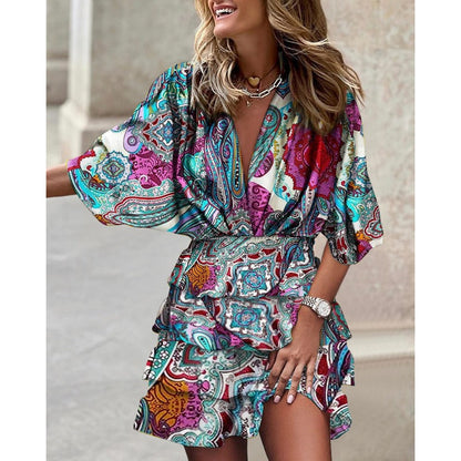 Zachi™ | Robe Midi Florale