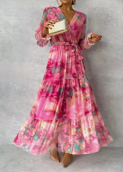 Hazel™ | Robe portefeuille à imprimé floral
