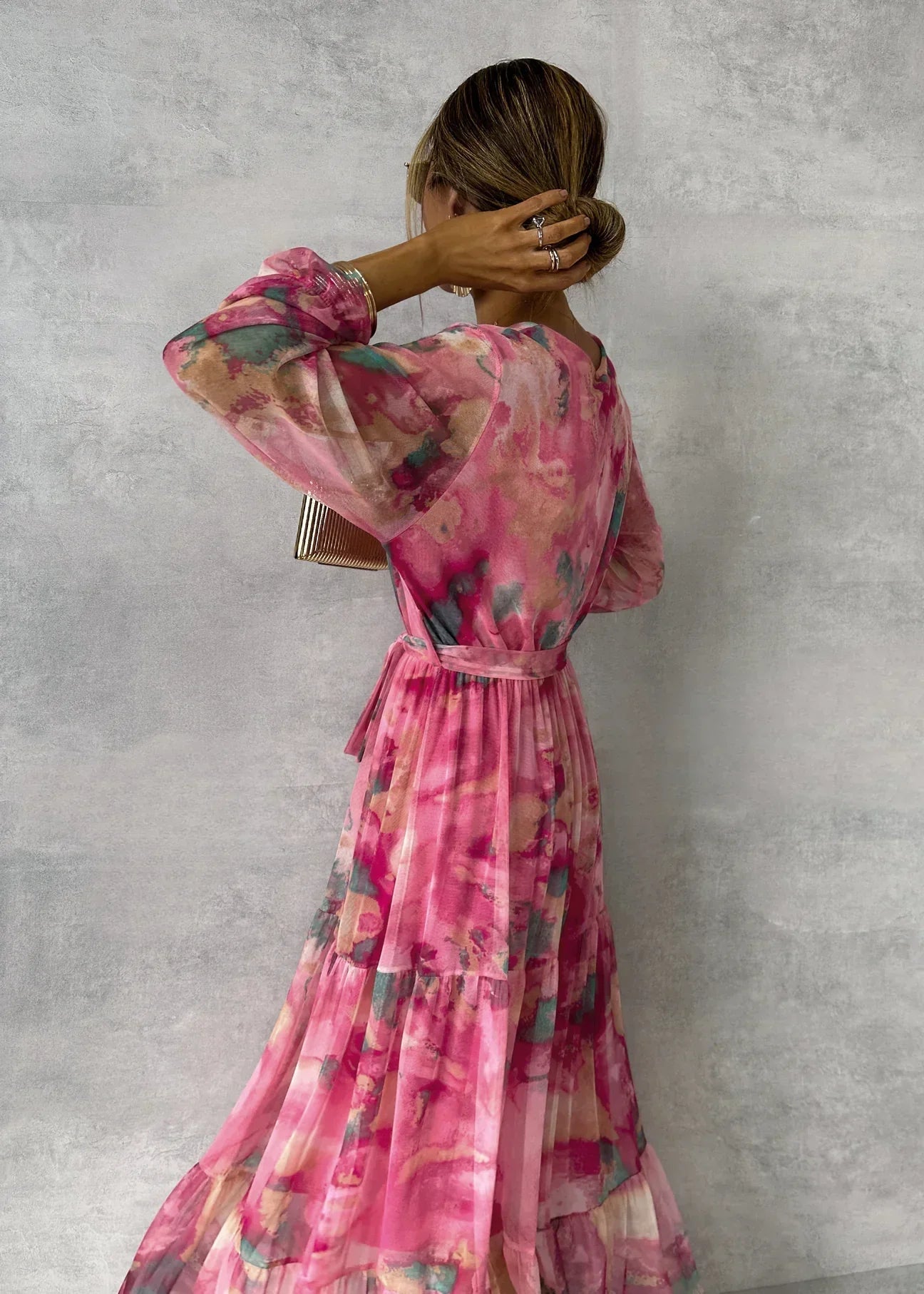 Hazel™ | Robe portefeuille à imprimé floral