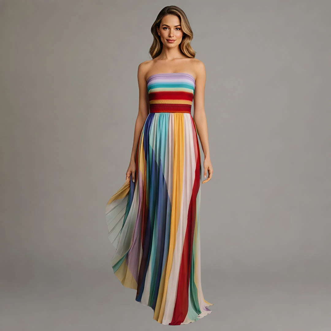 La Scintilla | Robe Maxi Lumière Colorée
