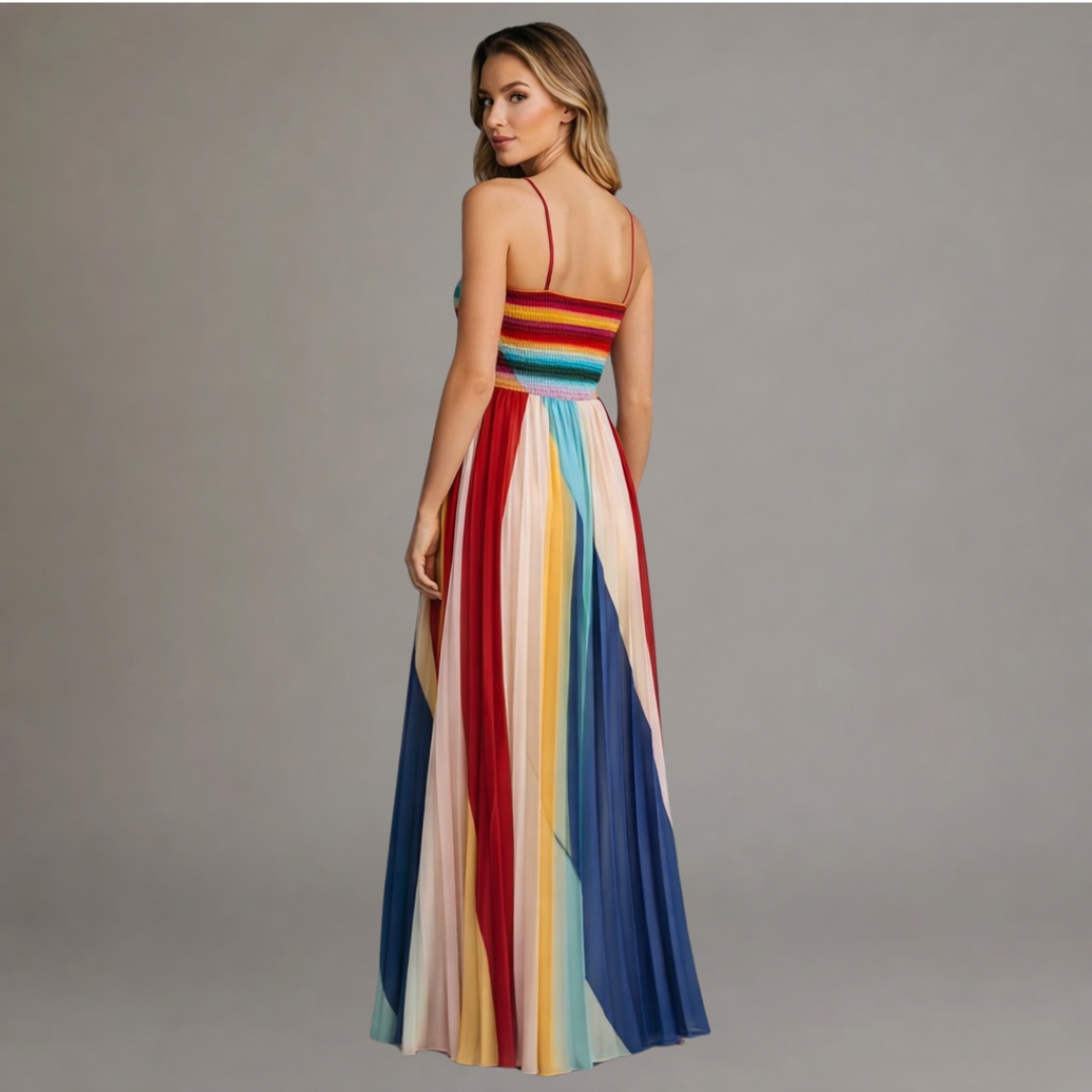 La Scintilla | Robe Maxi Lumière Colorée