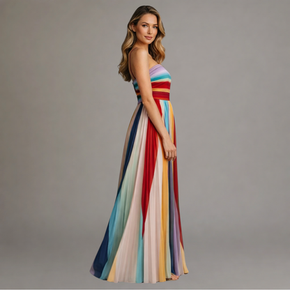 La Scintilla | Robe Maxi Lumière Colorée