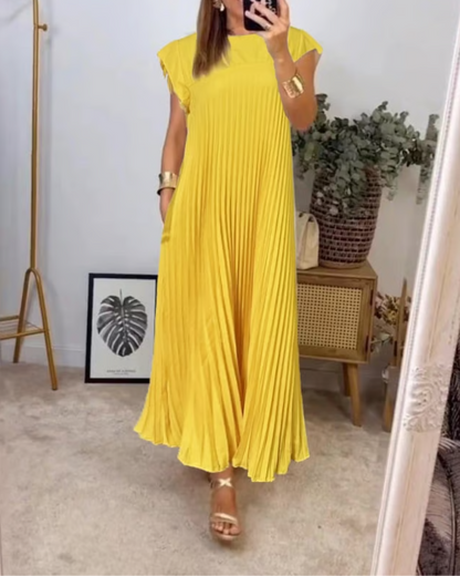 La Scintilla | Robe Plissée Sans Manches