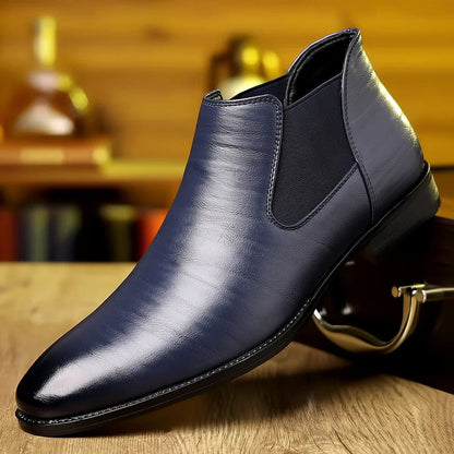 Simon - Bottines En Cuir Élégantes
