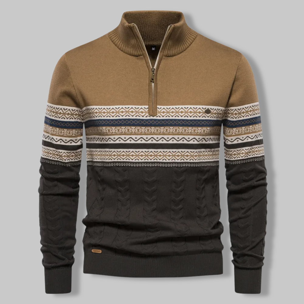 Alpina - Pull Élégant Mi-Saison