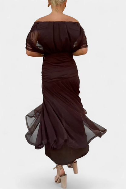 Florendra™ | Robe Longue Fleurie Col V
