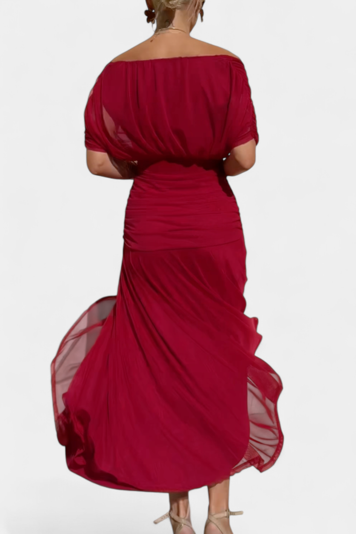 Florendra™ | Robe Longue Fleurie Col V