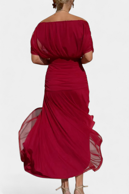 Florendra™ | Robe Longue Fleurie Col V