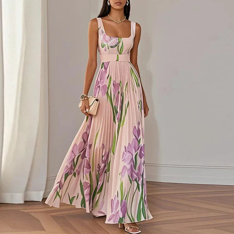 Oriah™ | Robe Maxi A-Line Florale