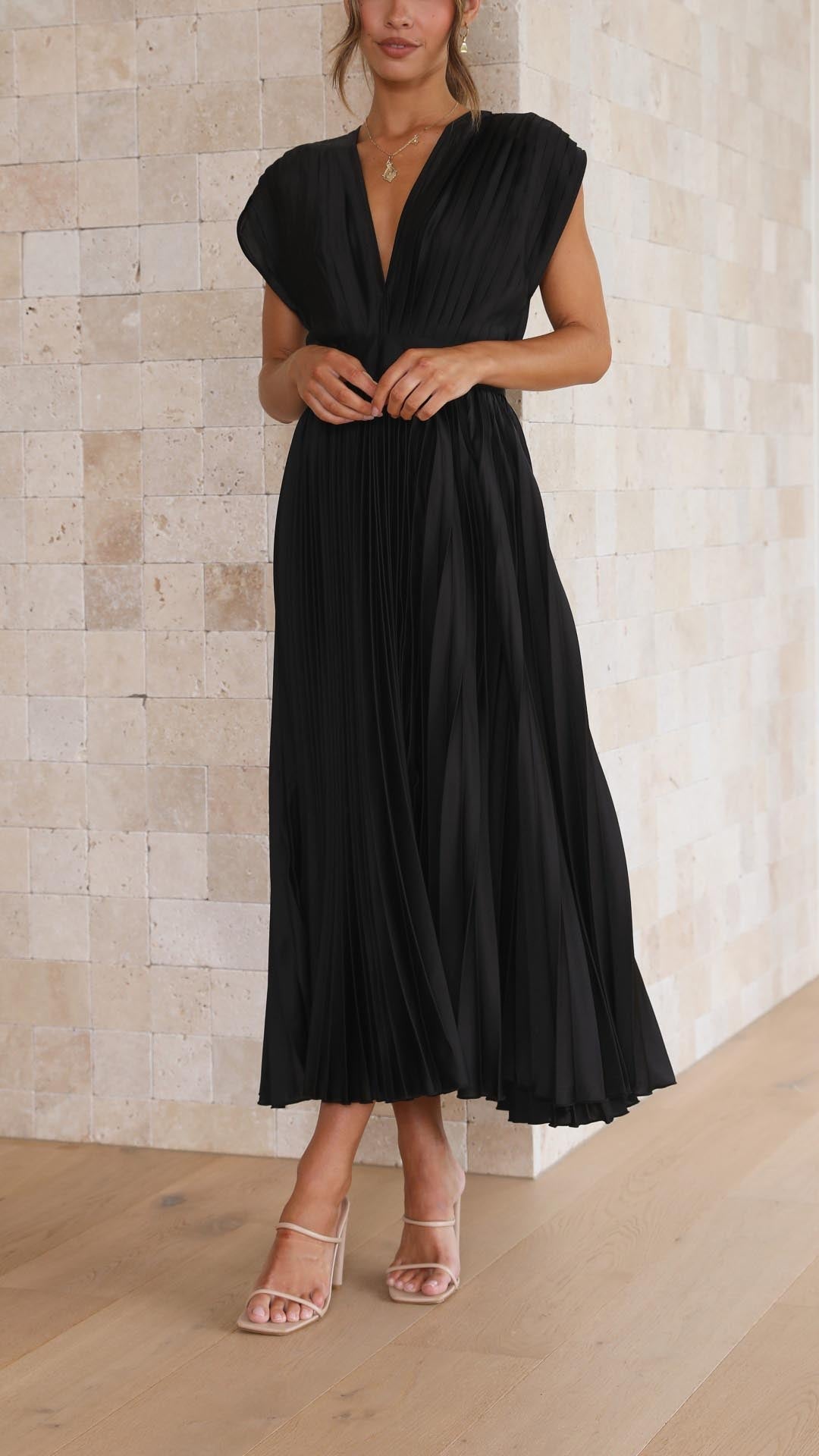 La Scintilla | Robe Élégante Plissée