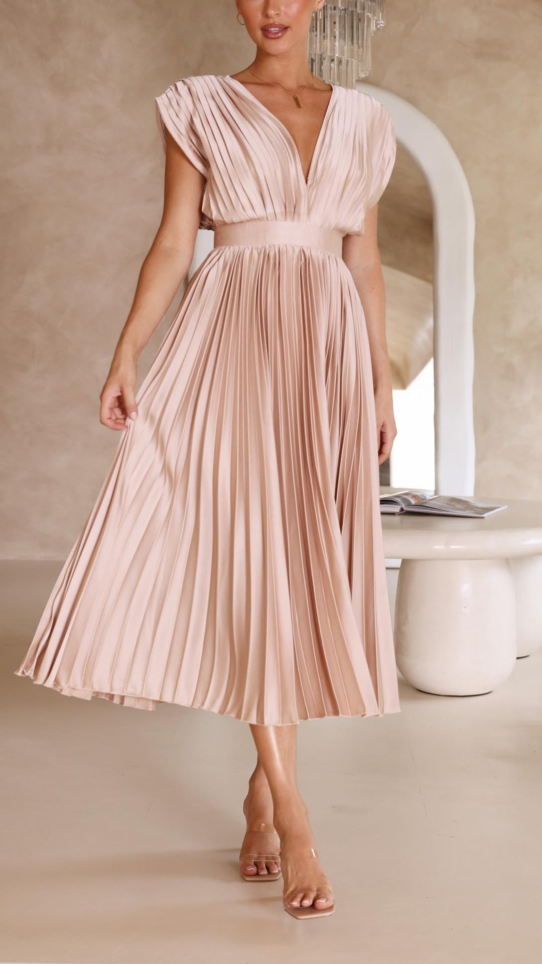 La Scintilla | Robe Élégante Plissée
