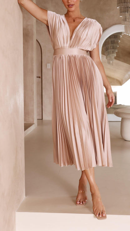 La Scintilla | Robe Élégante Plissée