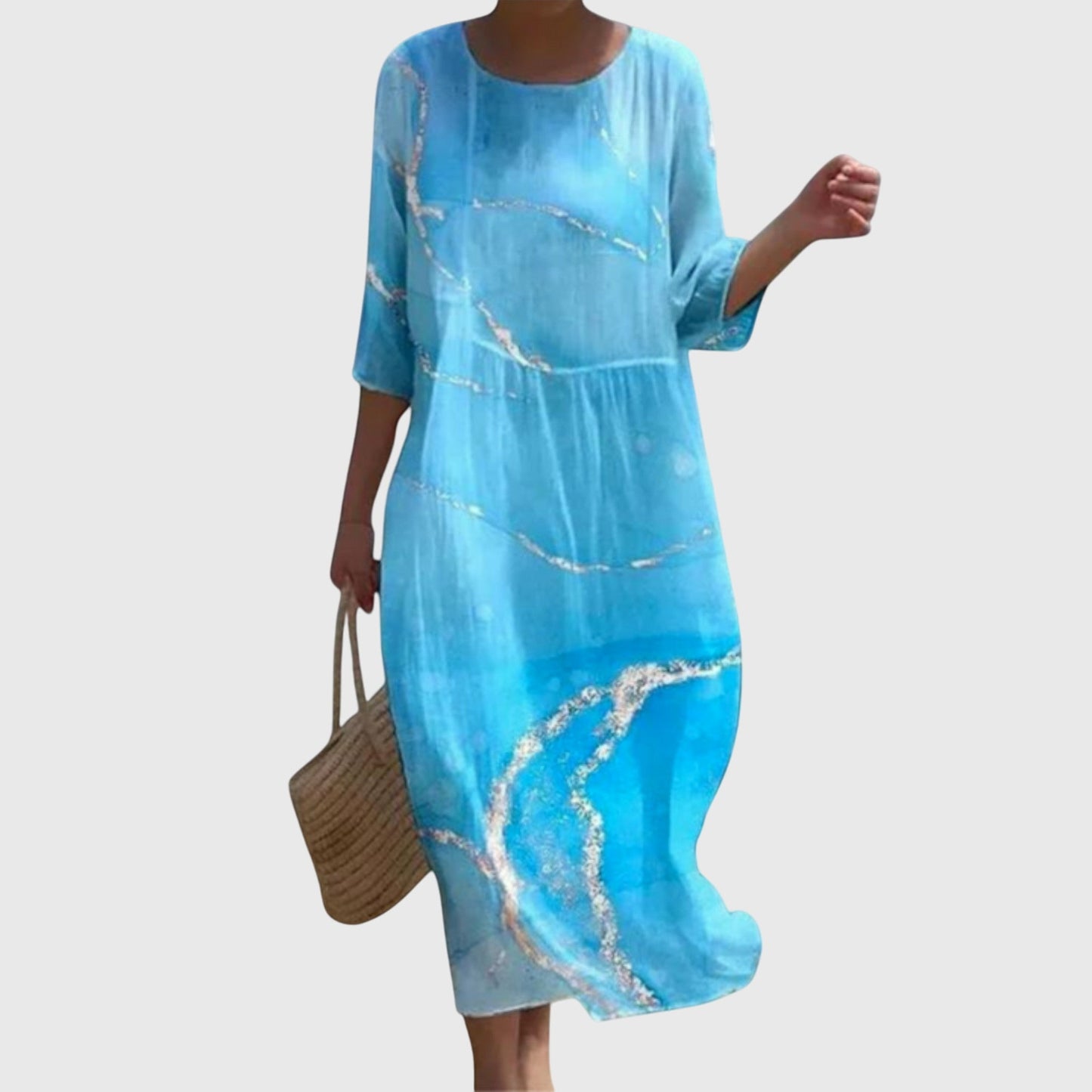 Elena™ | Robe Maxi Florale Élégante