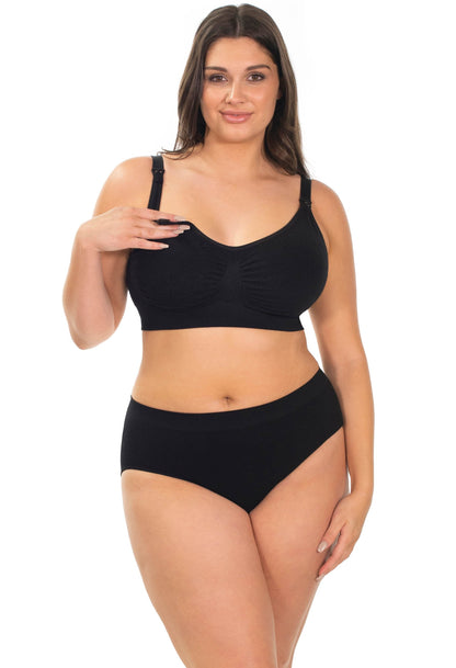 B Free Bamboo Nursing Padded Bra – Wirefree, Seamless