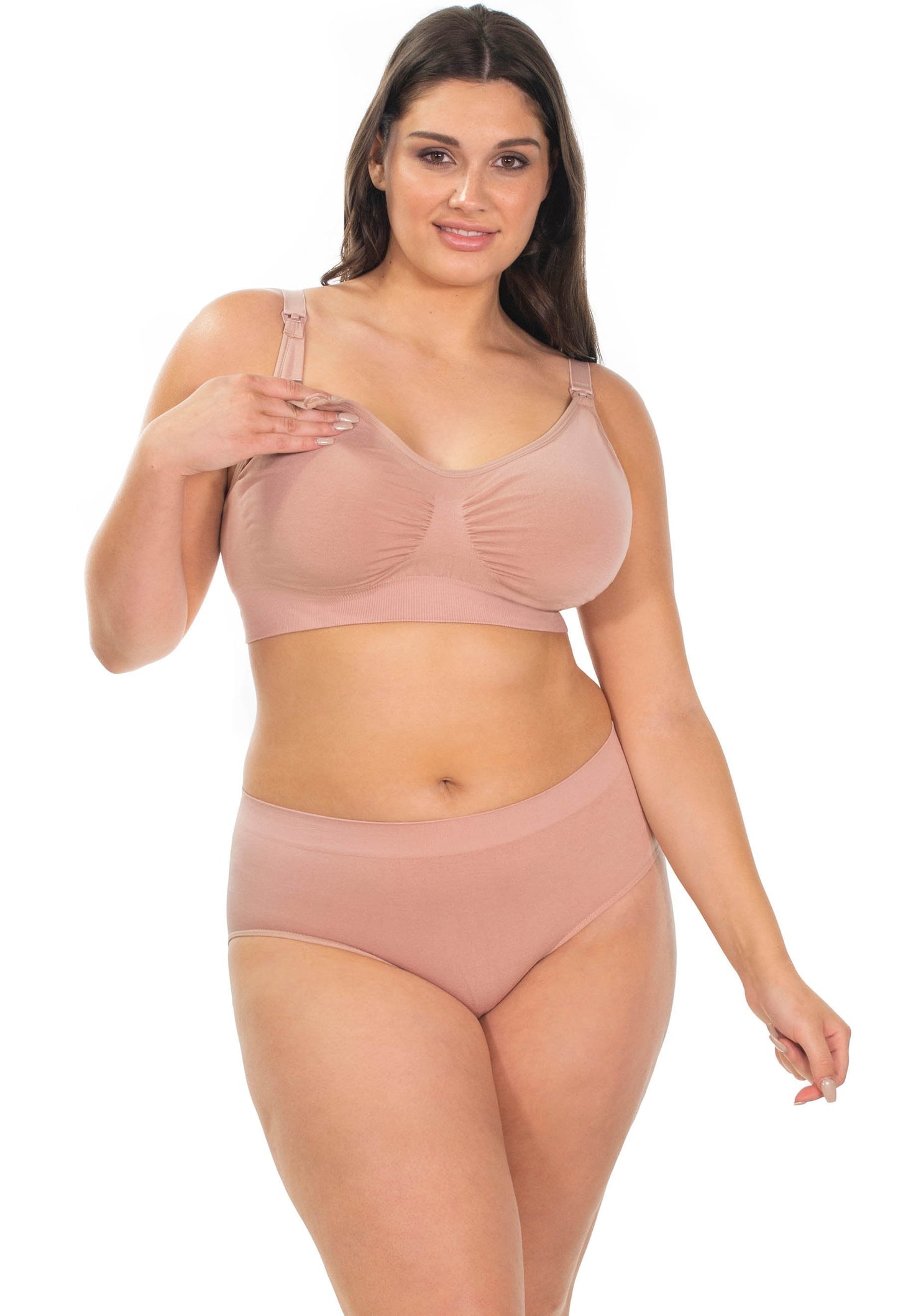 B Free Bamboo Nursing Padded Bra – Wirefree, Seamless
