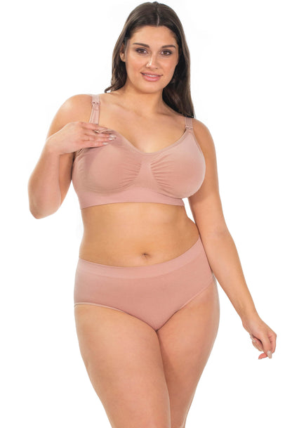 B Free Bamboo Nursing Padded Bra – Wirefree, Seamless