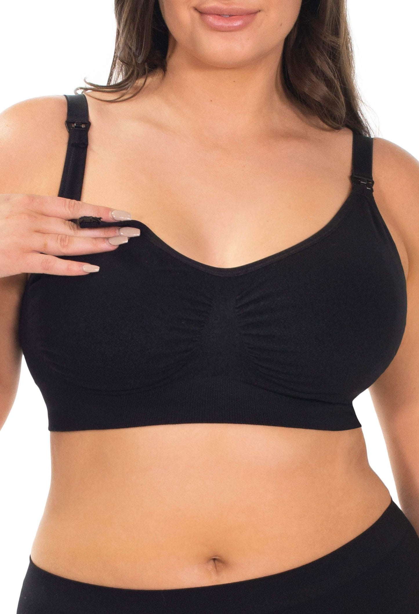 B Free Bamboo Nursing Padded Bra – Wirefree, Seamless
