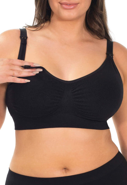 B Free Bamboo Nursing Padded Bra – Wirefree, Seamless