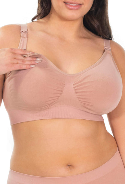 B Free Bamboo Nursing Padded Bra – Wirefree, Seamless