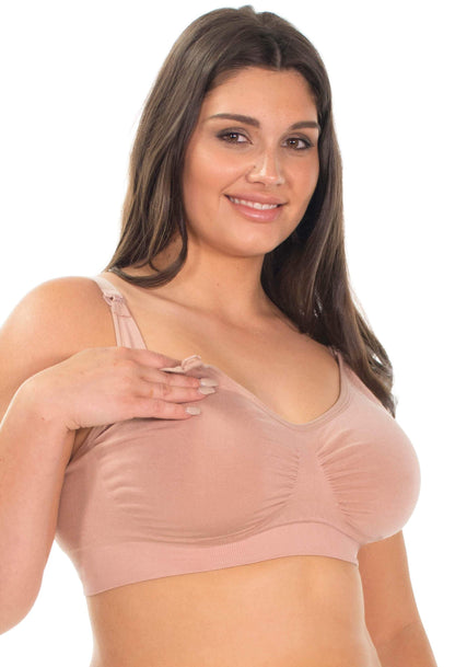 B Free Bamboo Nursing Padded Bra – Wirefree, Seamless