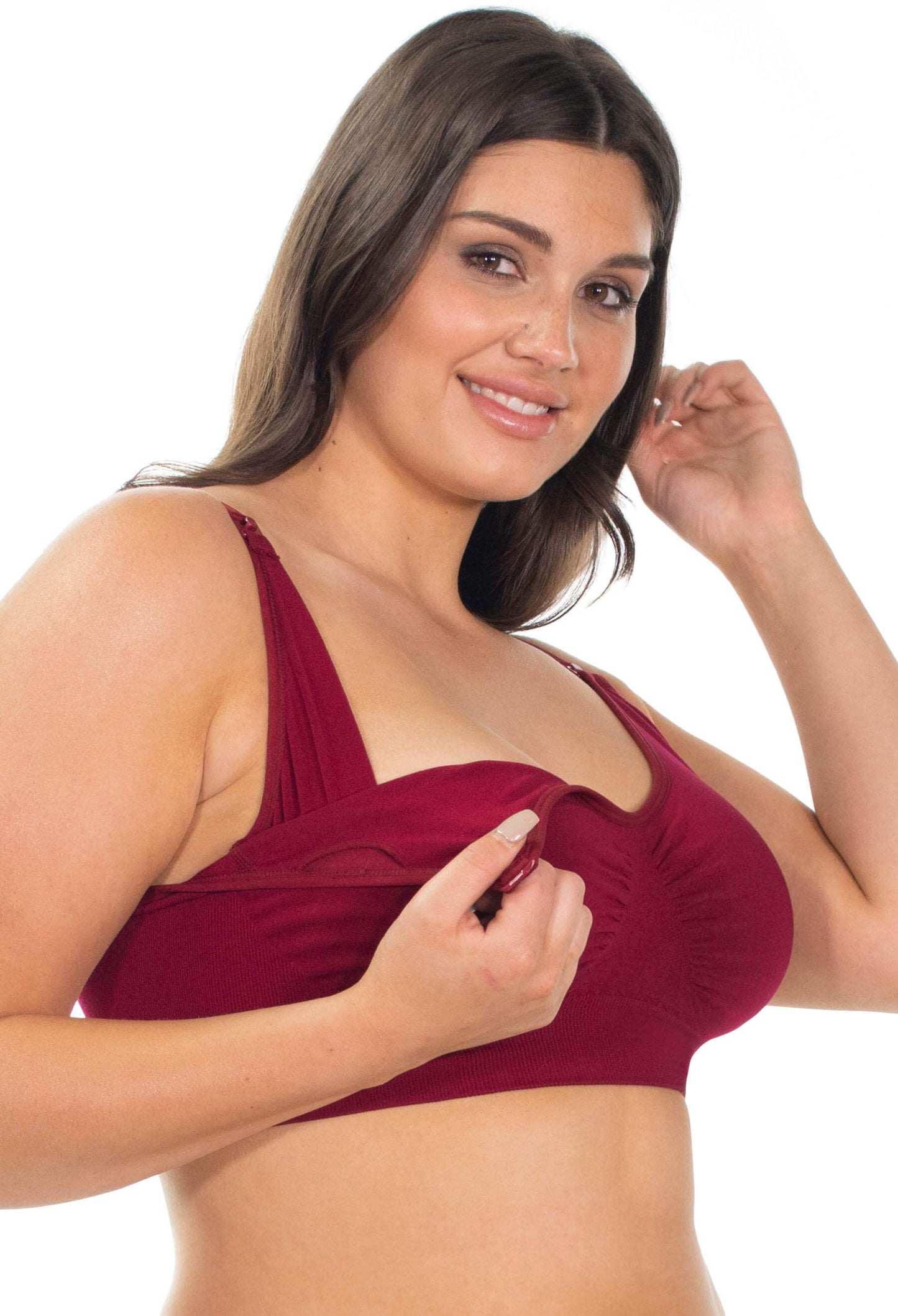 B Free Bamboo Nursing Padded Bra – Wirefree, Seamless