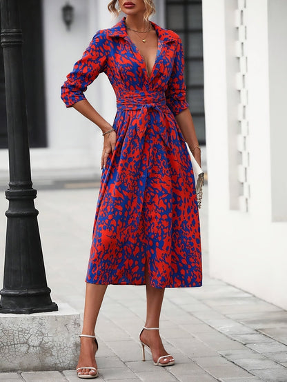 Zafira™ | Robe Chemise Géométrique