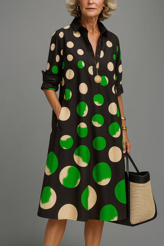 Naomi | Une robe midi soignée et élégante