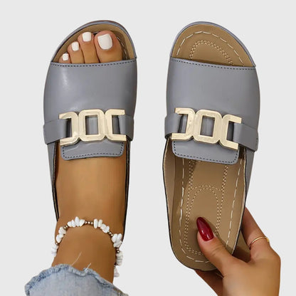 Kathryn - Sandales Confortables avec Boucle
