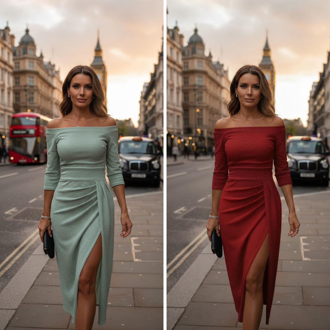 Stella™ | Robe Maxi avec Décolleté Halter