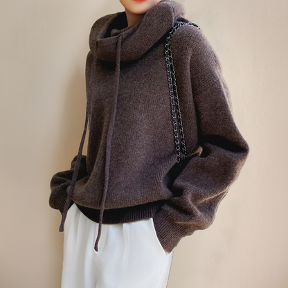 Lena | Pull à col roulé élégant