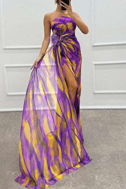 Mia™ | Robe Drapée Vibrante
