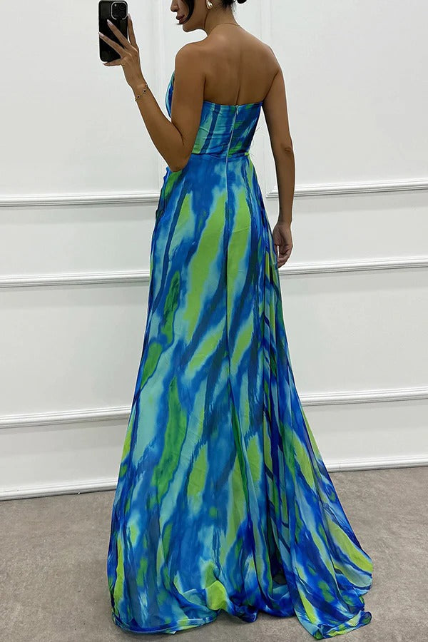 Mia™ | Robe Drapée Vibrante