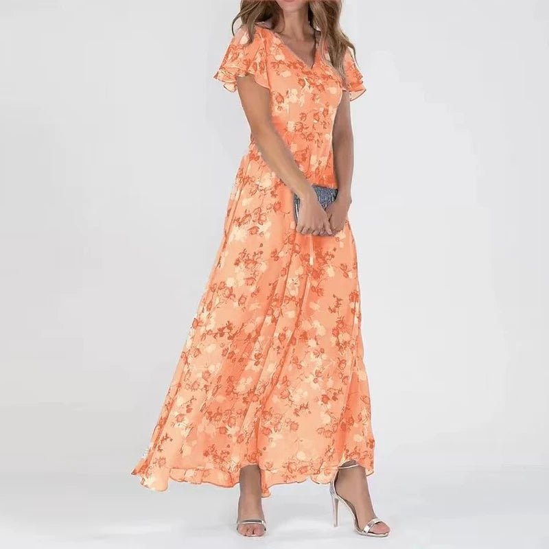 La Scintilla | Robe Longue Florale Élina