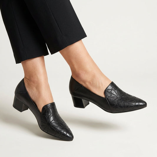 Sonya | Baskets en Cuir Doux Brodées