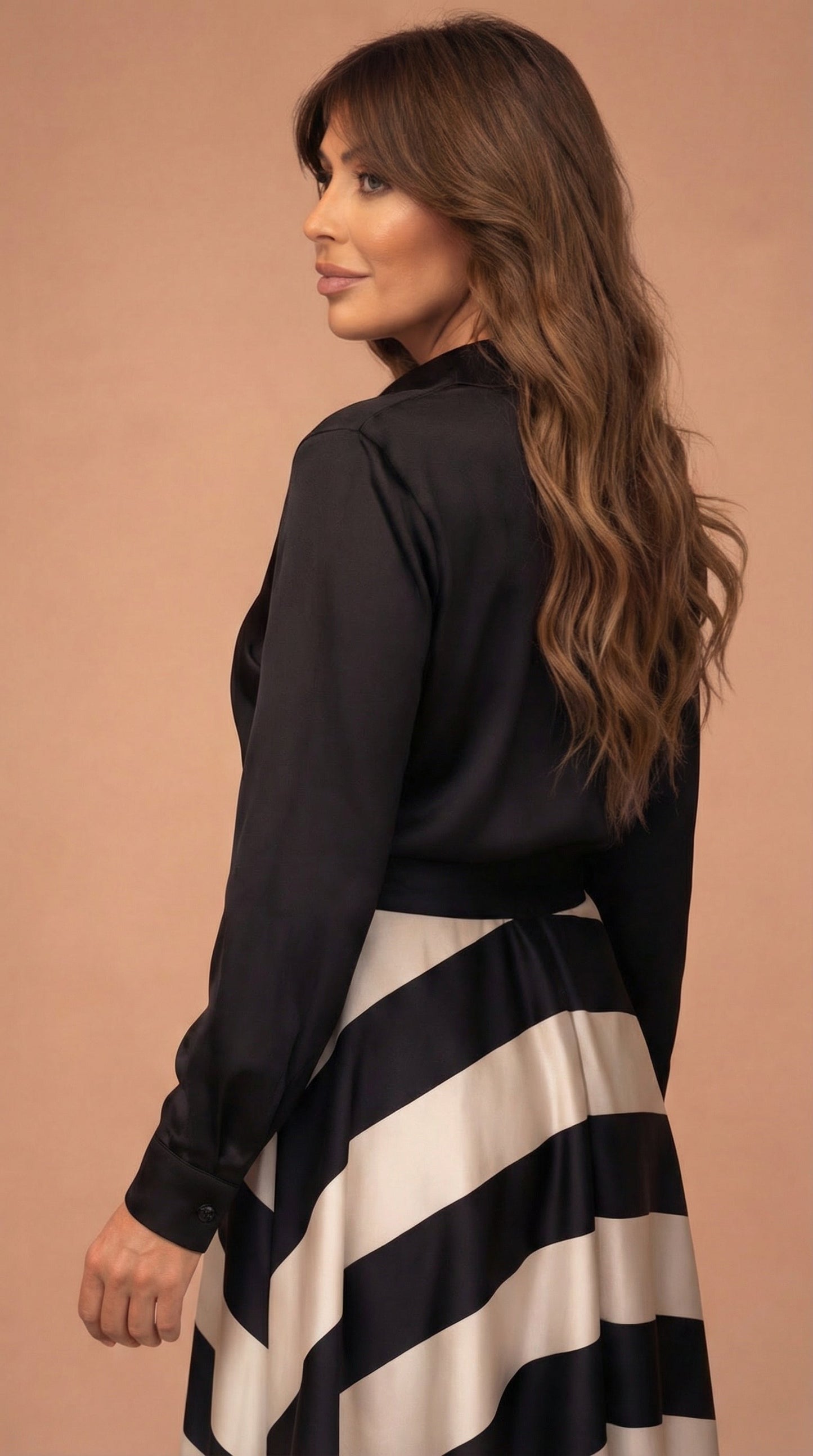 Mila™ | Robe Maxi Rayée