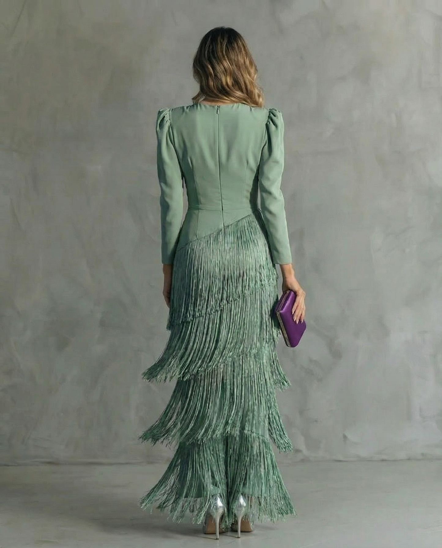 La Scintilla | Robe Élégante Franges Élise