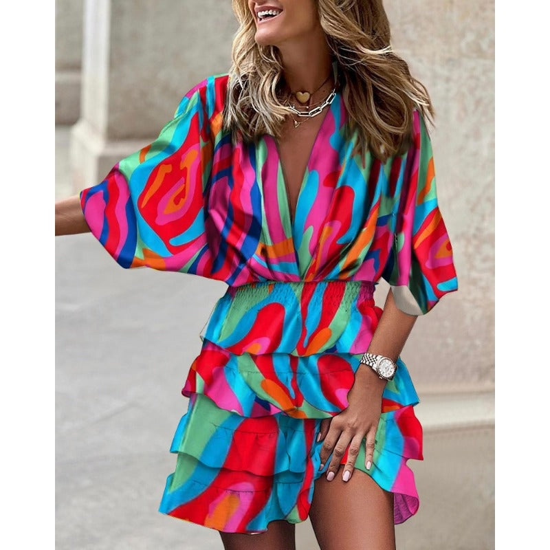 Zachi™ | Robe Midi Florale